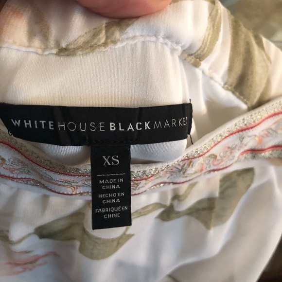 White House Black Market Dresses & Skirts - Long tiered chiffon maxi dress